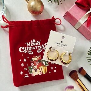 Kate Spade Twisted Gold Earrings